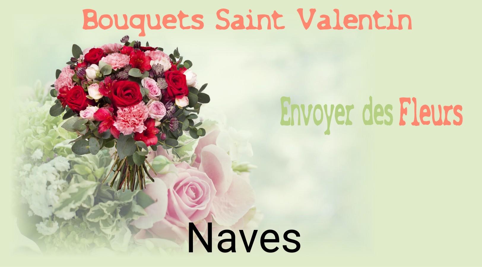 Roses de Saint-Valentin livrées à Naves