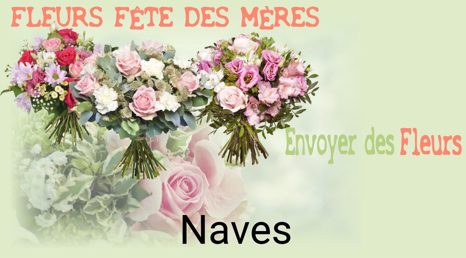 Bouquet de Fête des Mères livré à Naves